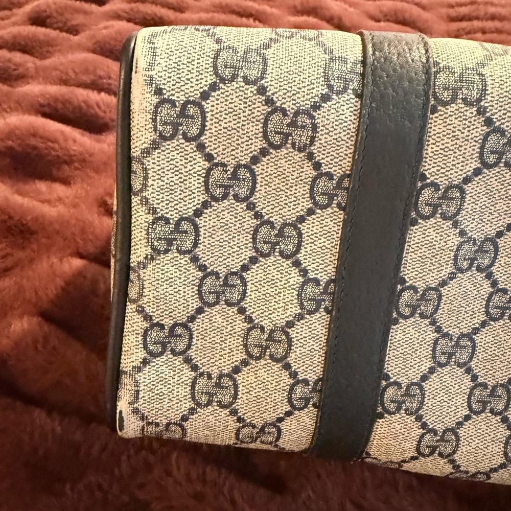 Vintage Gucci Navy Boston - Picture 15 of 16